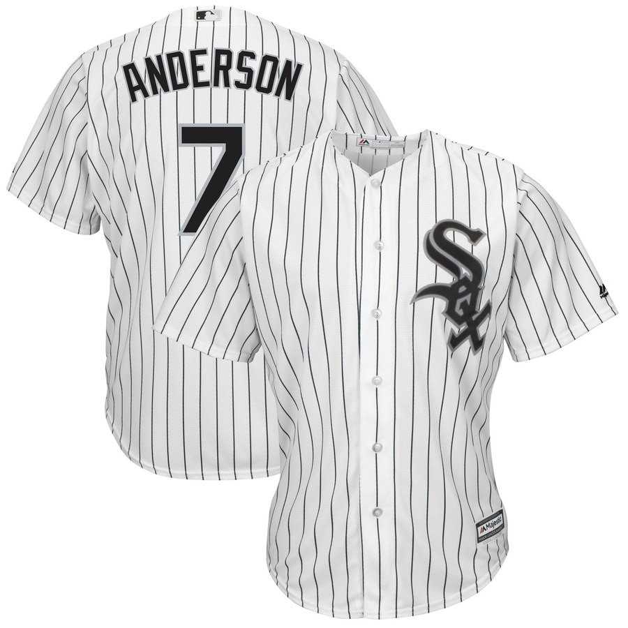 White Sox 7 Tim Anderson White Cool Base Jersey Dzhi,We sell and wholesale White Sox 7 Tim Anderson White Cool Base Jersey Dzhi on line form chian!